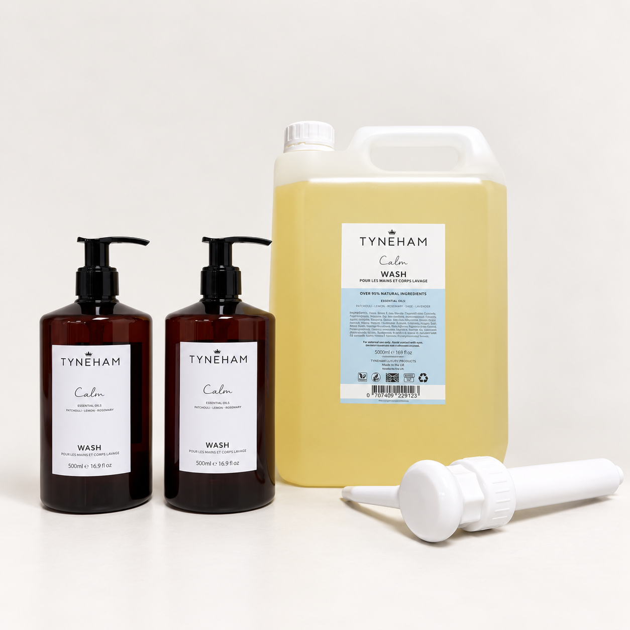 Calm Hand & Body Wash Refill & Bottle Bundle
