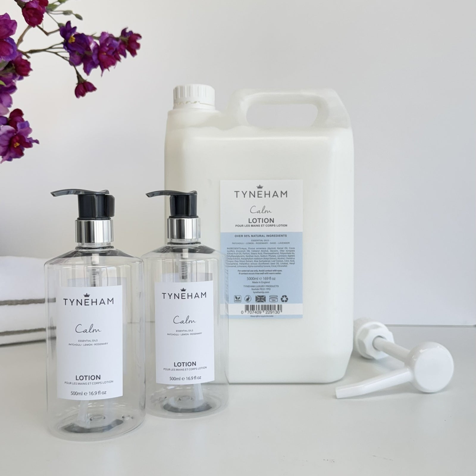 Calm Lotion Refill & Bottle Bundle