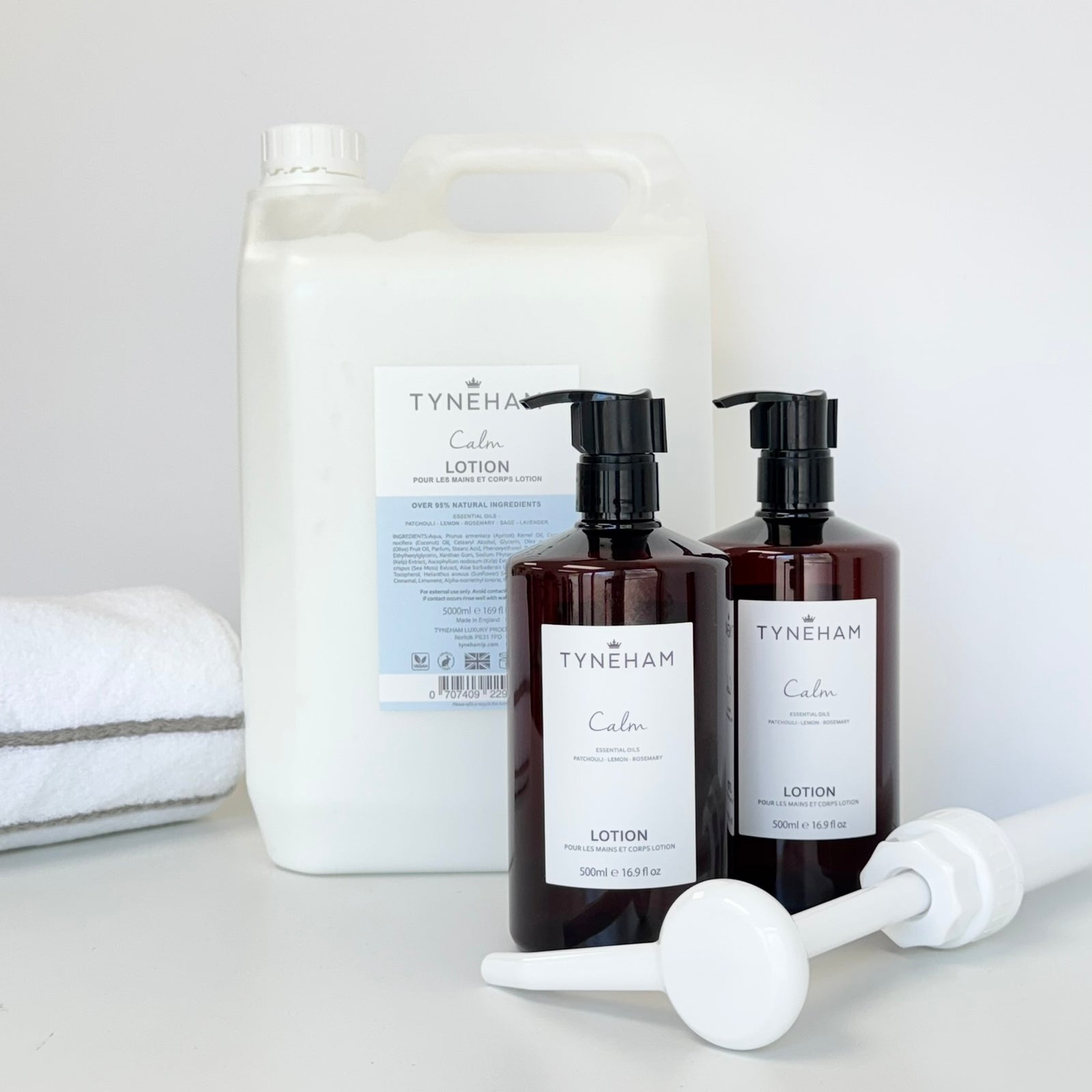 Calm Lotion Refill & Bottle Bundle