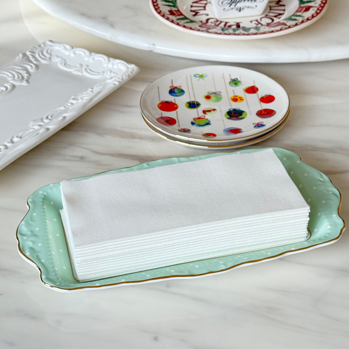 Luxury Linen-Feel Napkins
