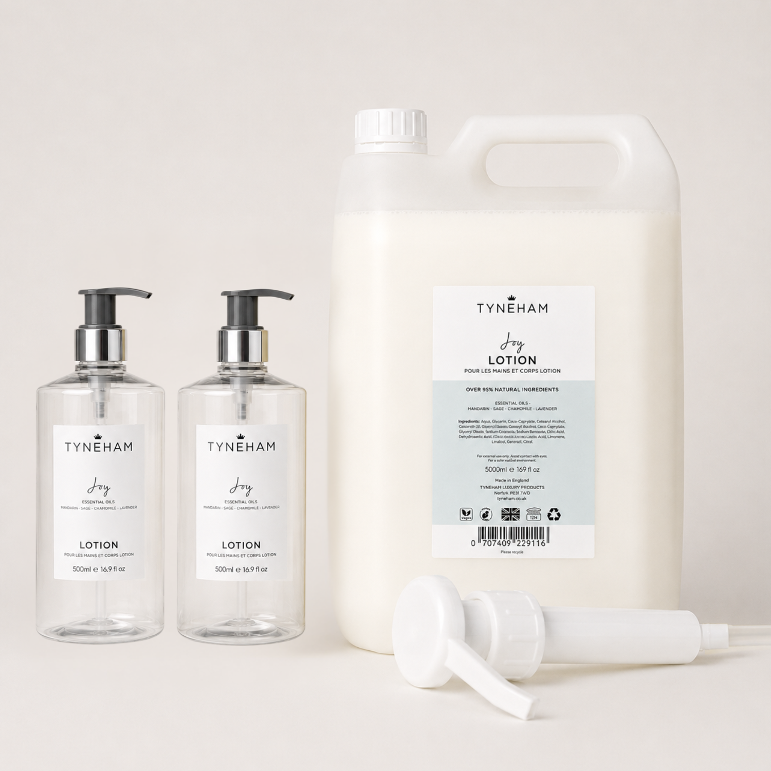 Joy Hand & Body Lotion Refill & Bottle Bundle
