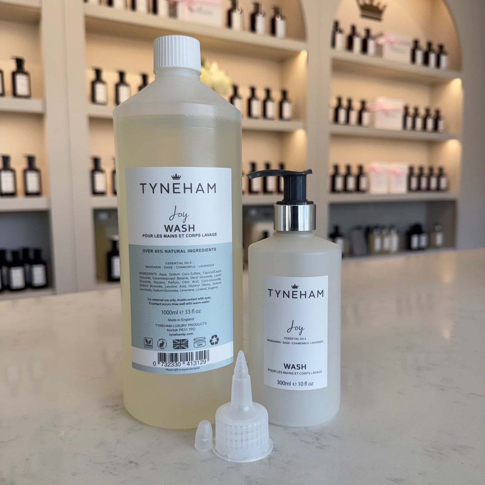 Joy Hand & Body Wash 1L Refill & Bottle Set