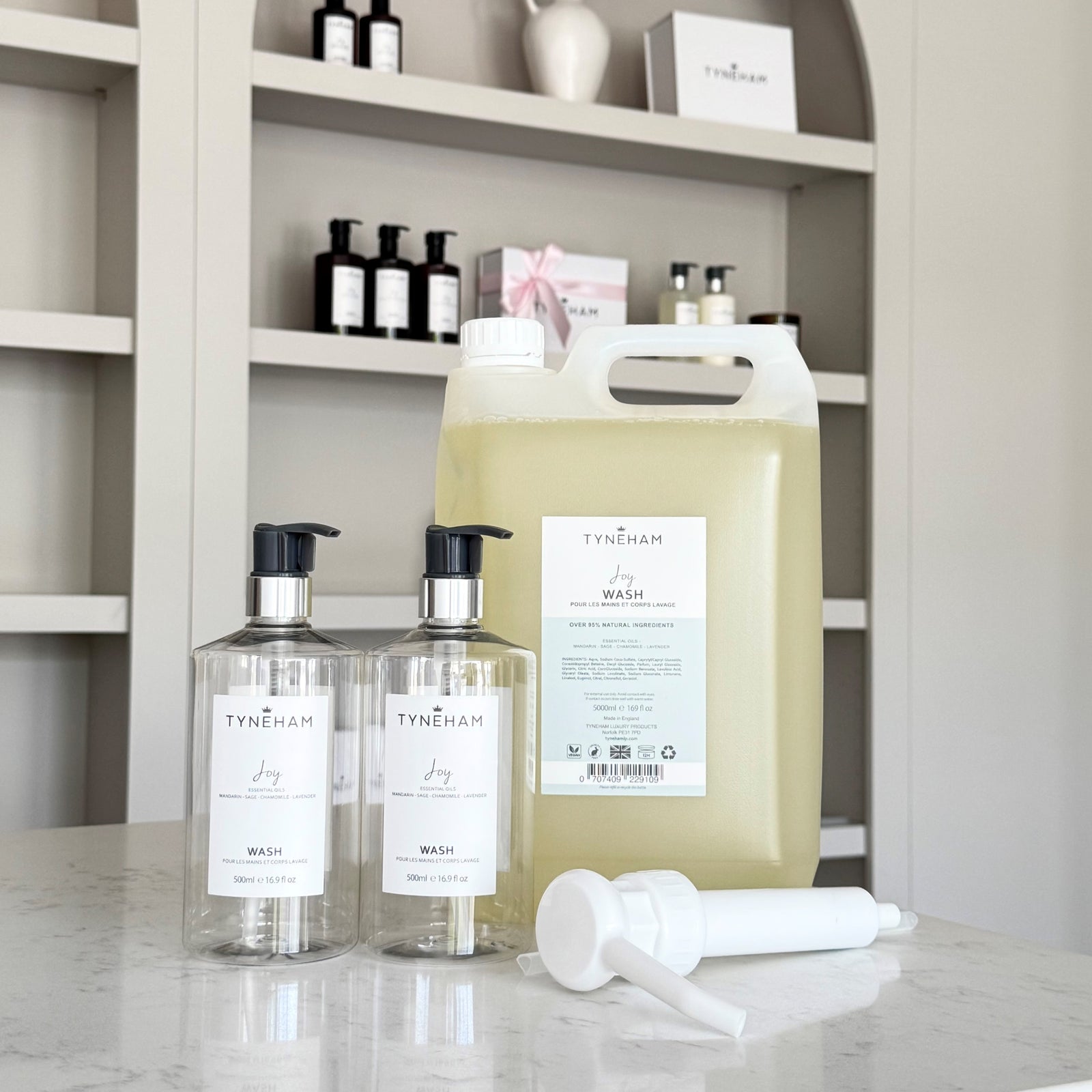 Joy Hand & Body Wash Refill & Bottle Bundle