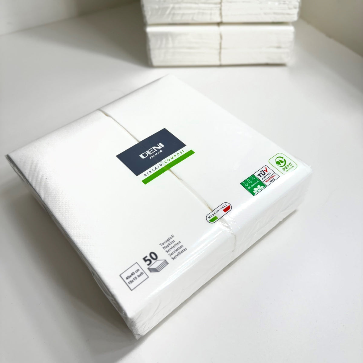 Luxury Linen-Feel Napkins