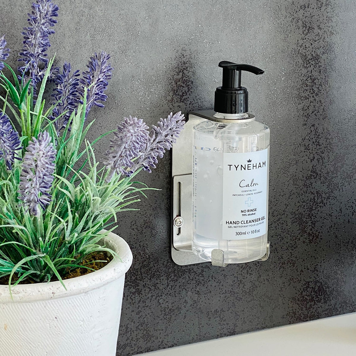 Single 300ml Security Wall Mounted Holder