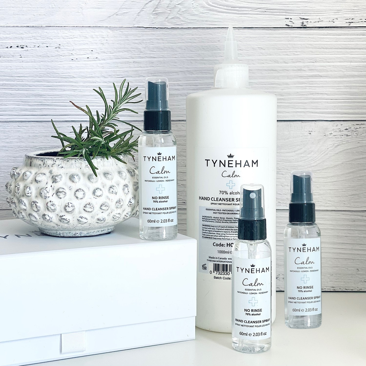 Hand Cleansing Spray Trio &amp; Refill Set